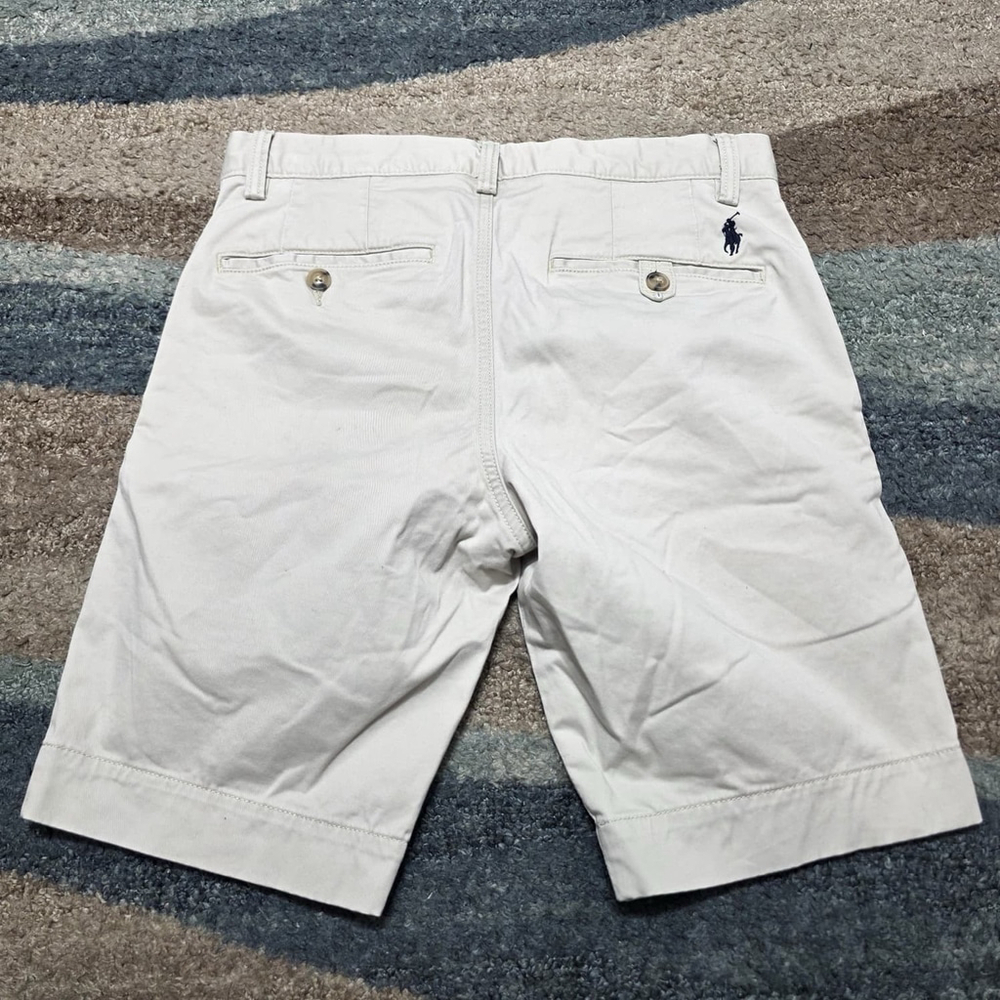Polo Ralph Lauren Shorts Mens 29 Beige Slim Stretch Chino